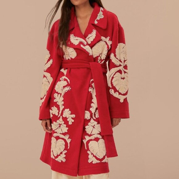 FARM Rio Red Fleece Jacket - Picture 6 of 6